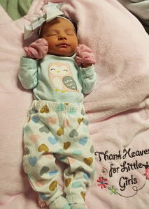 LILY AMELIA-MAY WIGGINS Baby Pic