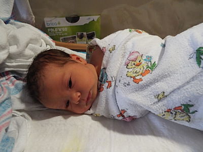 Freya Fiona Baby Pic