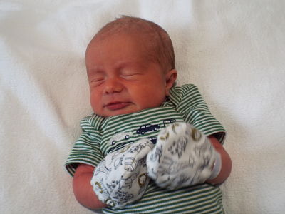HUNTER GAGE Baby Pic