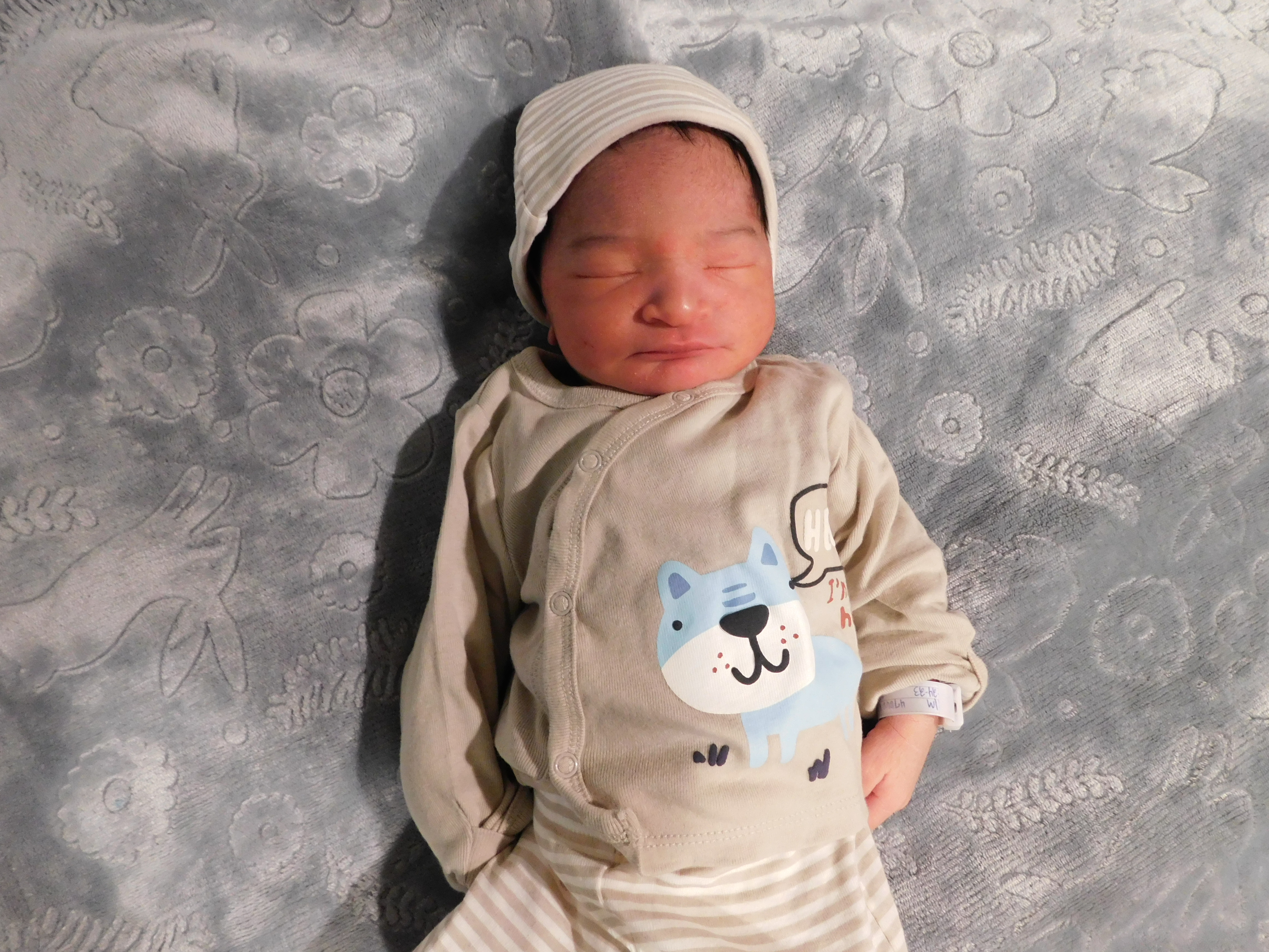 Gino Nathanael Canela Baby Pic