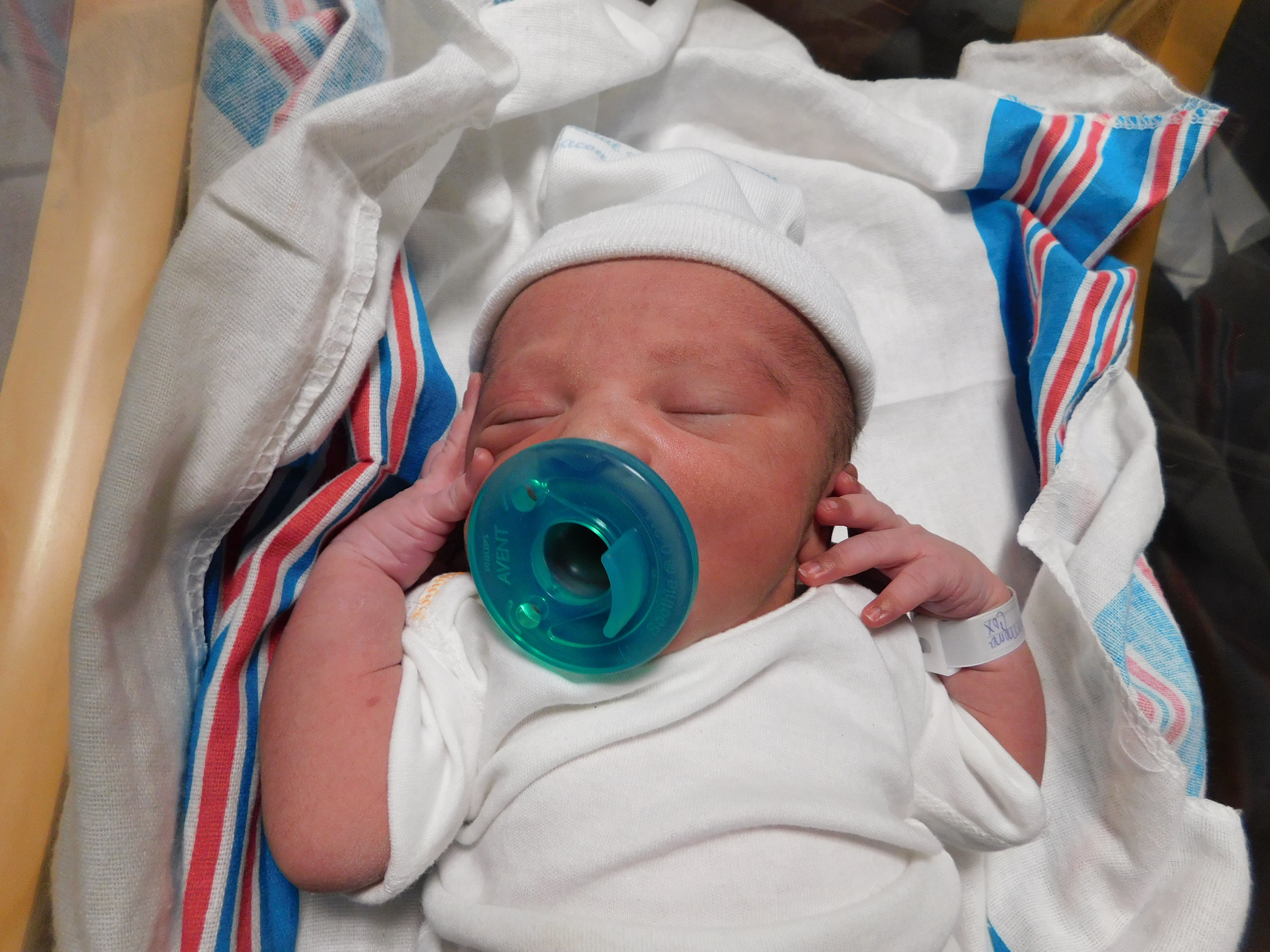 Ezra Casanova Mitchell Baby Pic