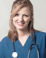 Smiling female Physician